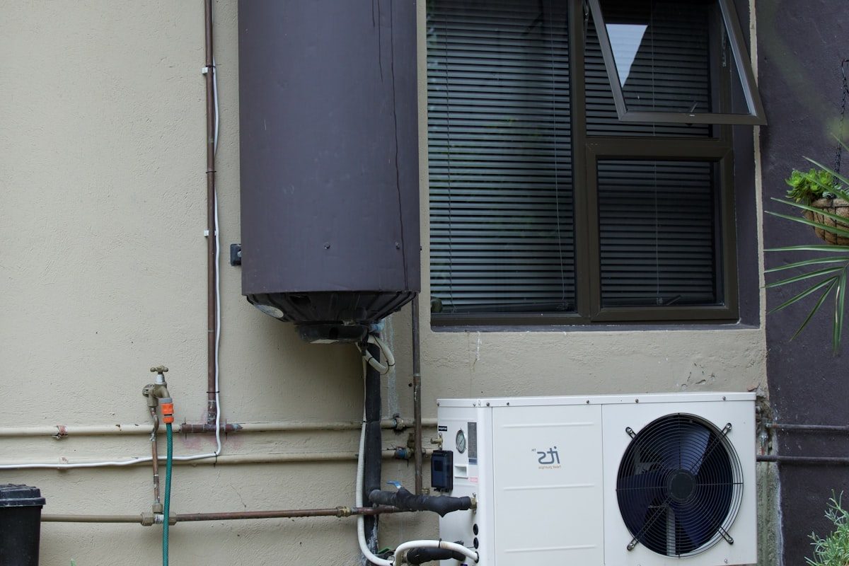 Residential water heater at a Las Vegas home